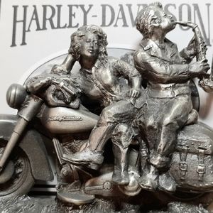 Harley-Davidson fine pewter figurine 'REST STOP BEBOP ' New